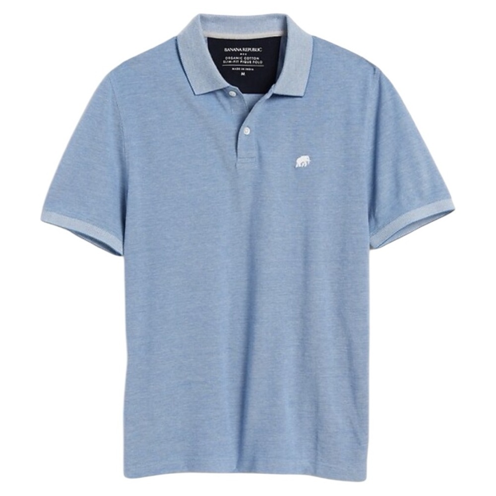 Banana Republic Blue Polo Shirt